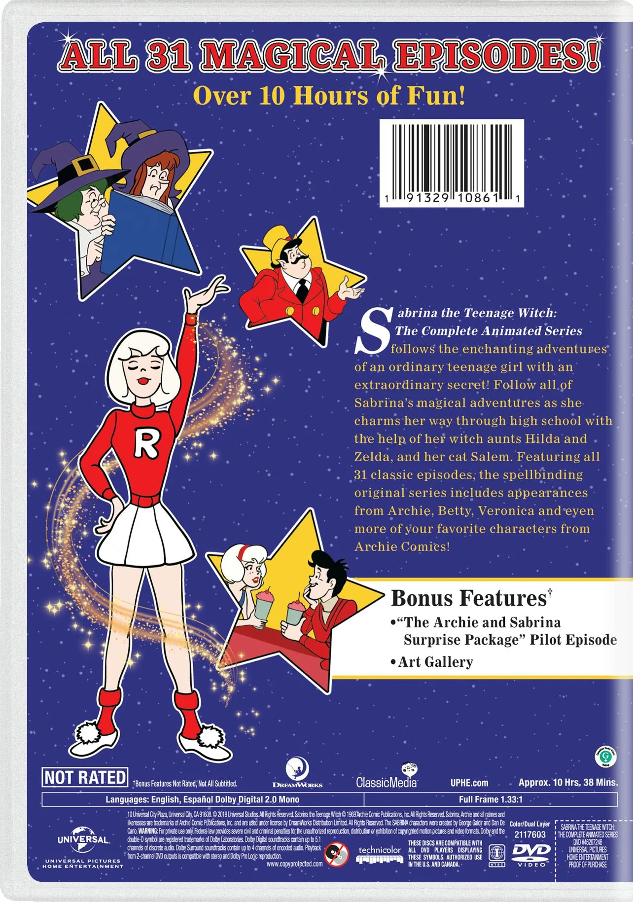 Sabrina the Teenage Witch: The Complete Animated Series [DVD] - Image 3