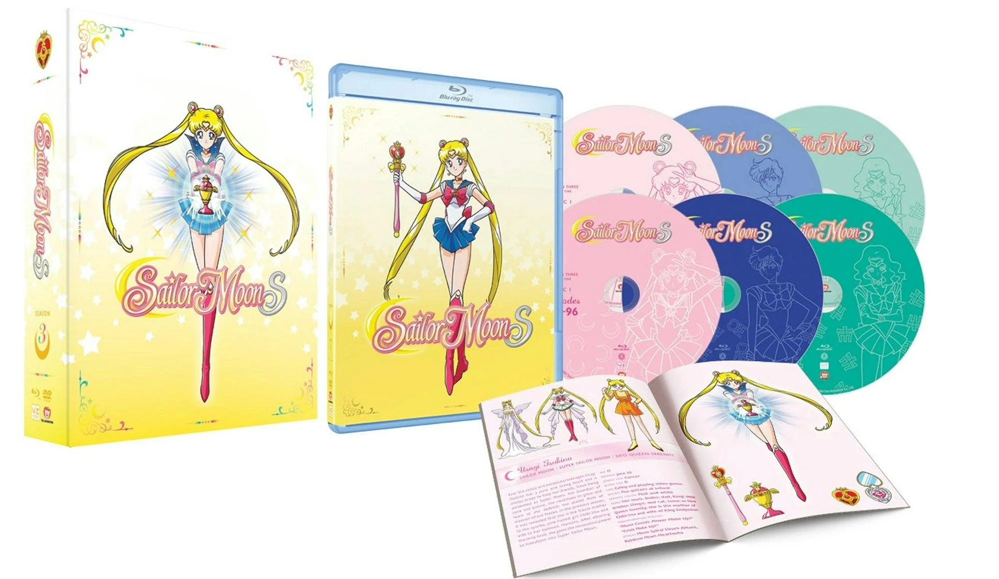 Sailor Moon S: Season 3 Part 1: Limited Edition (Blu-ray Limited Edition) [Blu-ray] - Image 2