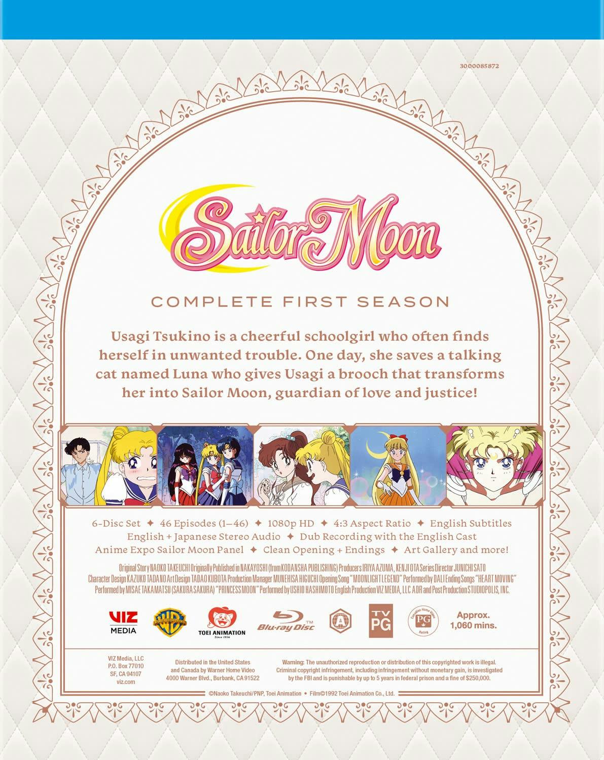 Sailor Moon: Series 1 (Box Set) [Blu-ray] - Image 3
