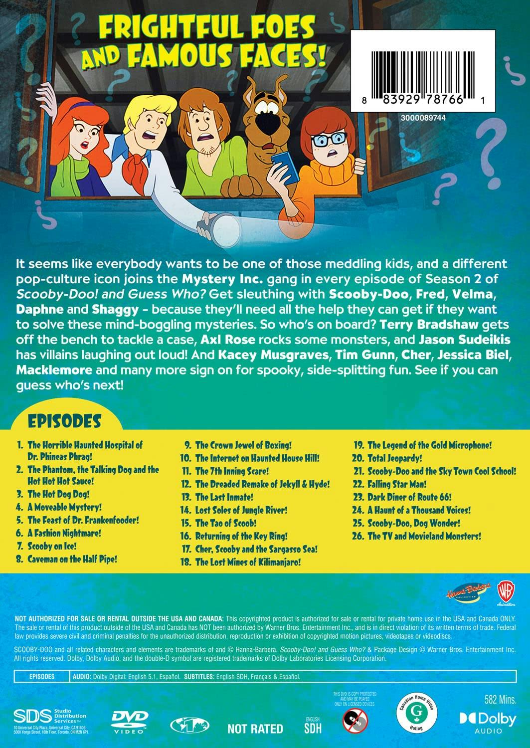 Scooby-Doo and Guess Who?: The Complete Second Season (Box Set) [DVD] - Image 3