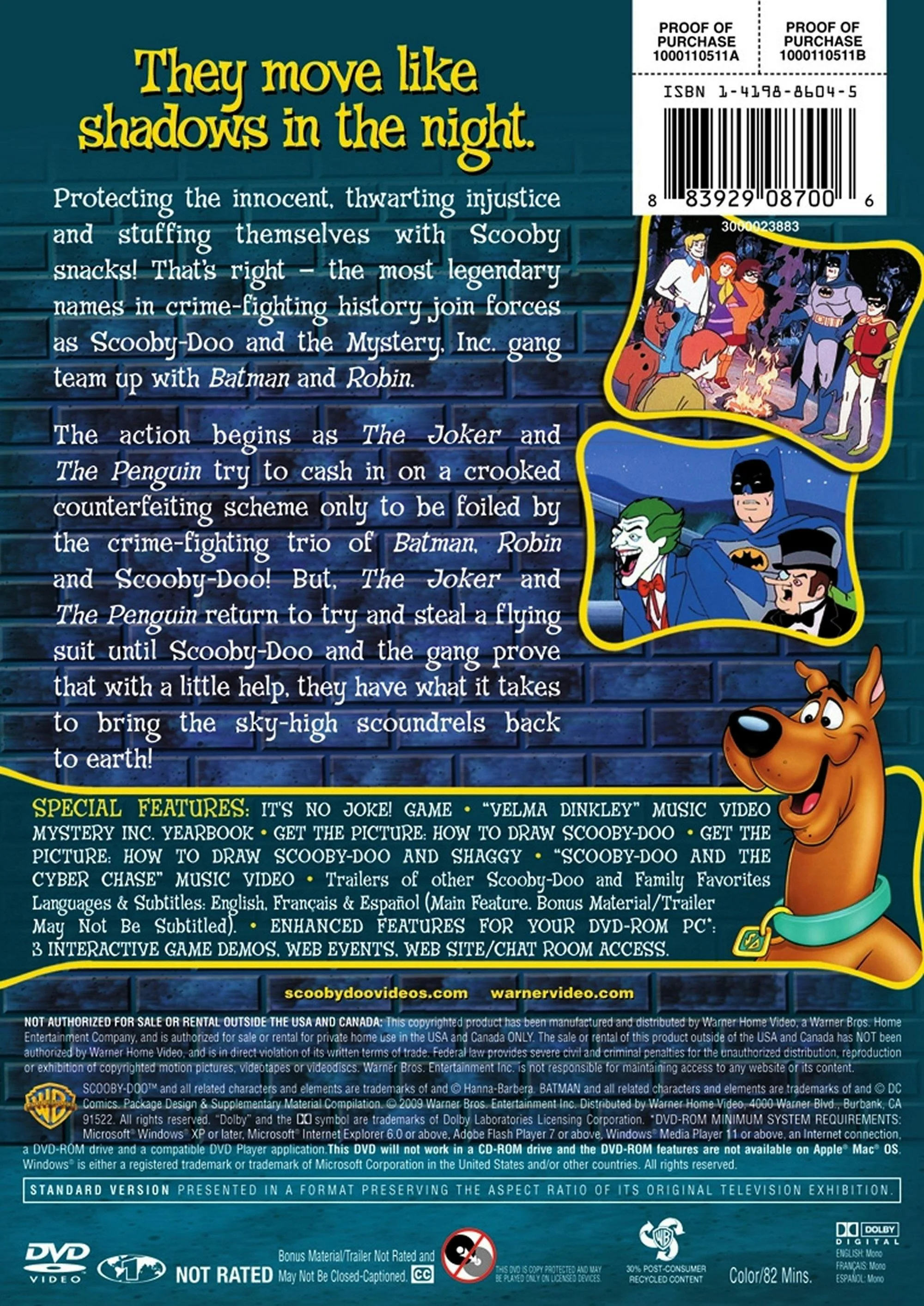Scooby-Doo: Scooby-Doo Meets Batman (DVD New Packaging) [DVD] - Image 2