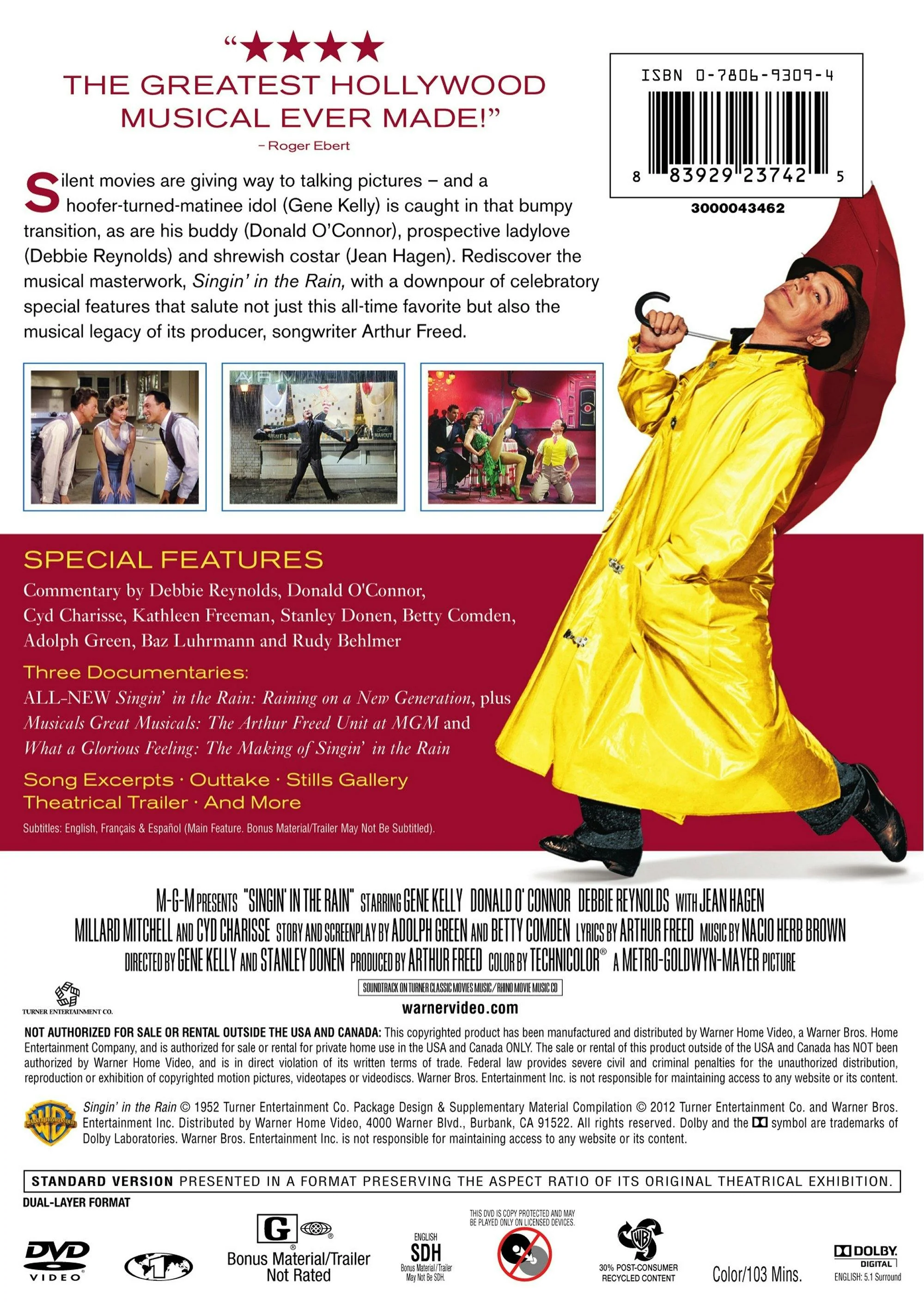Singin' in the Rain (60th Anniversary Edition) [DVD] - Image 2