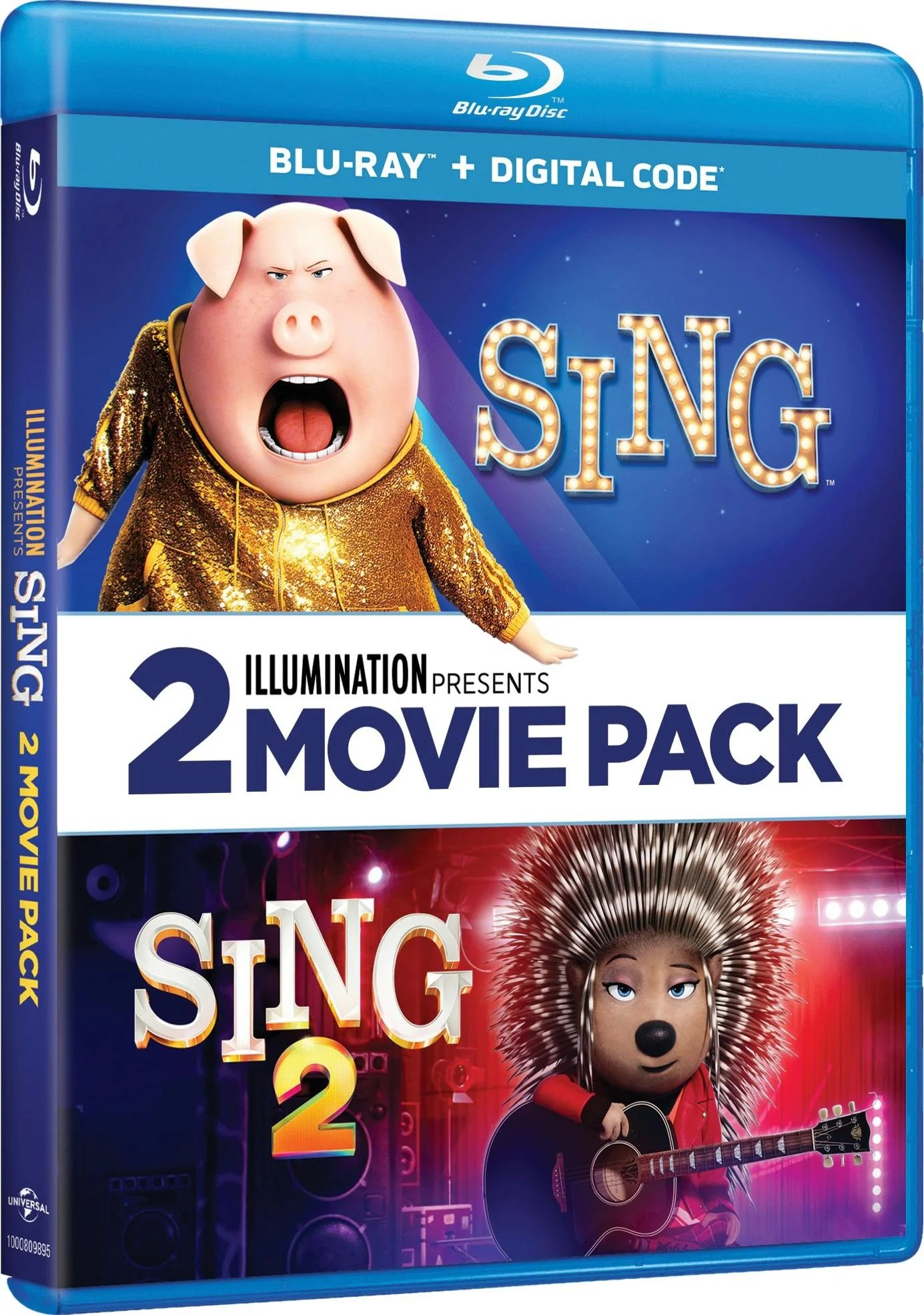 Sing/Sing 2 (with Digital Download) [Blu-ray] - Image 2