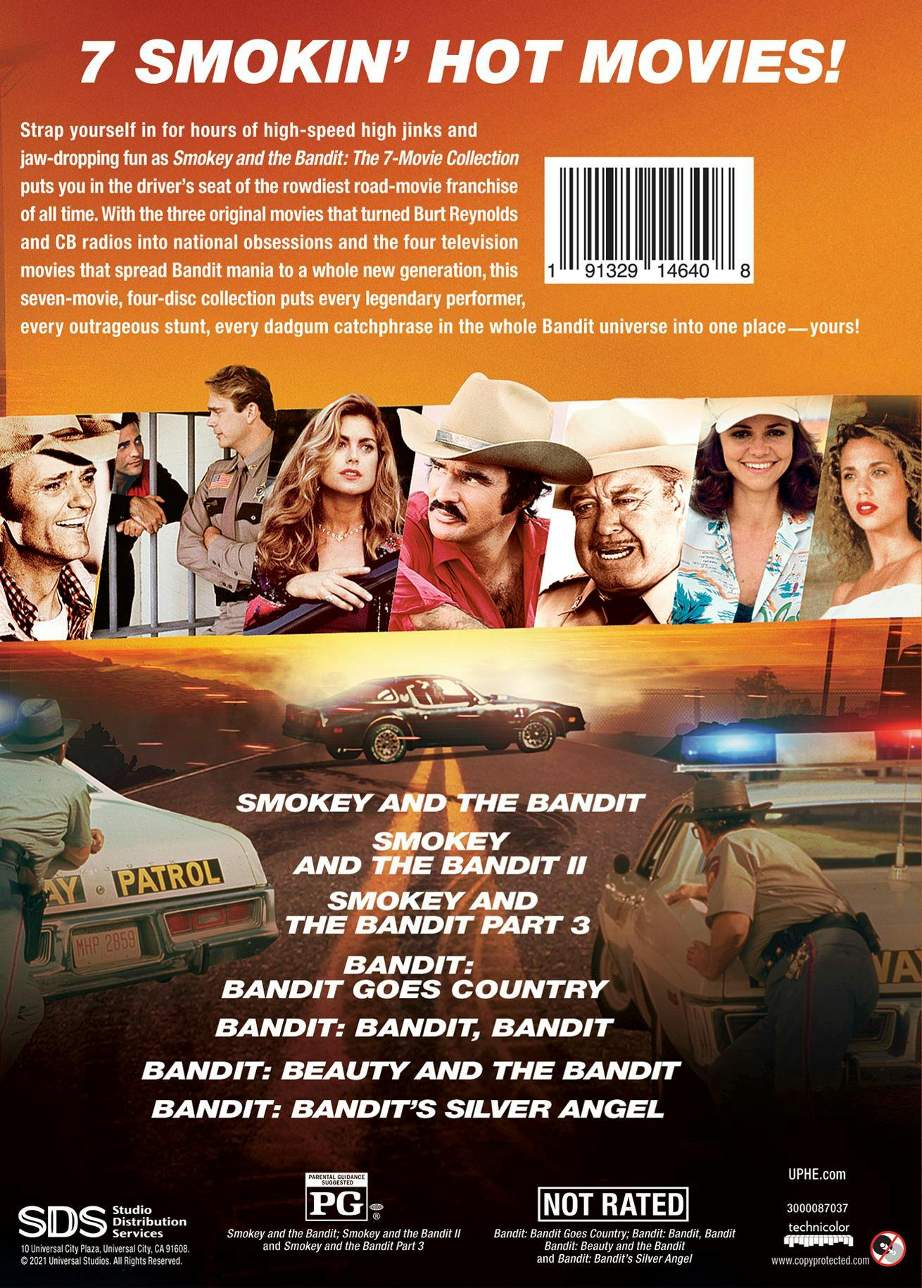 Smokey and the Bandit: The 7-Movie Outlaw Collection (DVD Set) [DVD] - Image 3