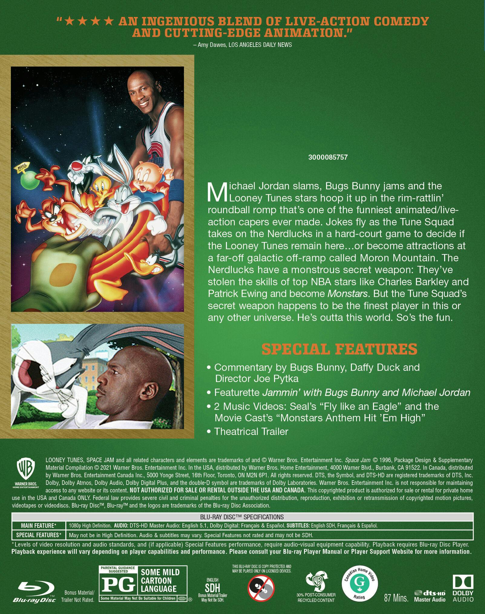 Space Jam (IconicMoment/LL/BD) [Blu-ray] - Image 3