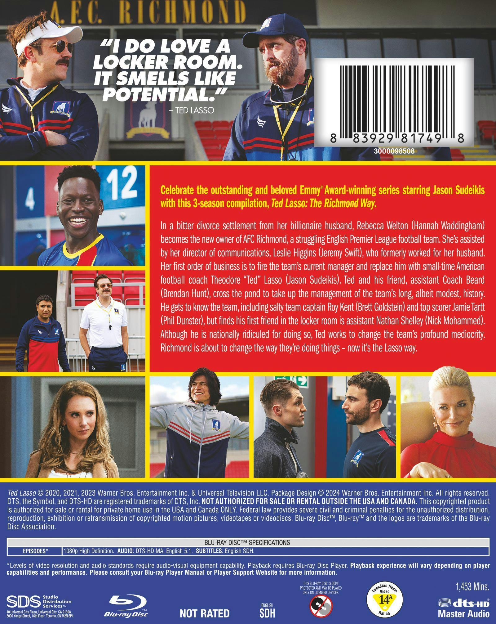 Ted Lasso: The Richmond Way [Blu-ray] - Image 3