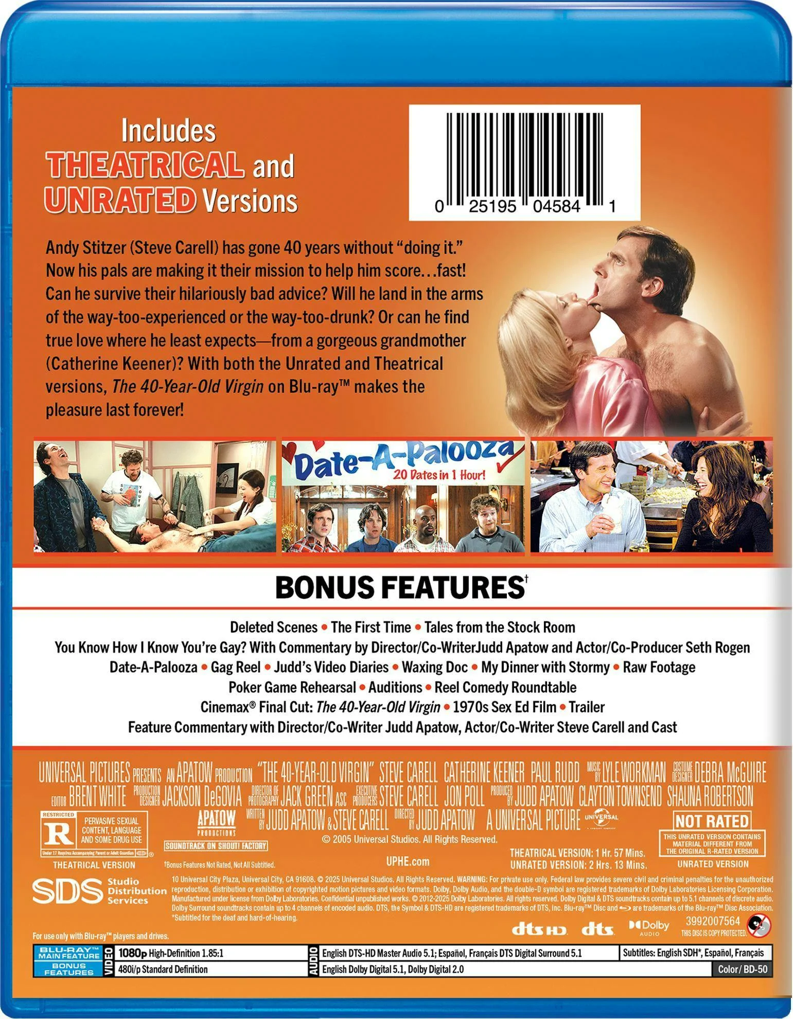The 40 Year-old Virgin (Unrated) [Blu-ray] - Image 3