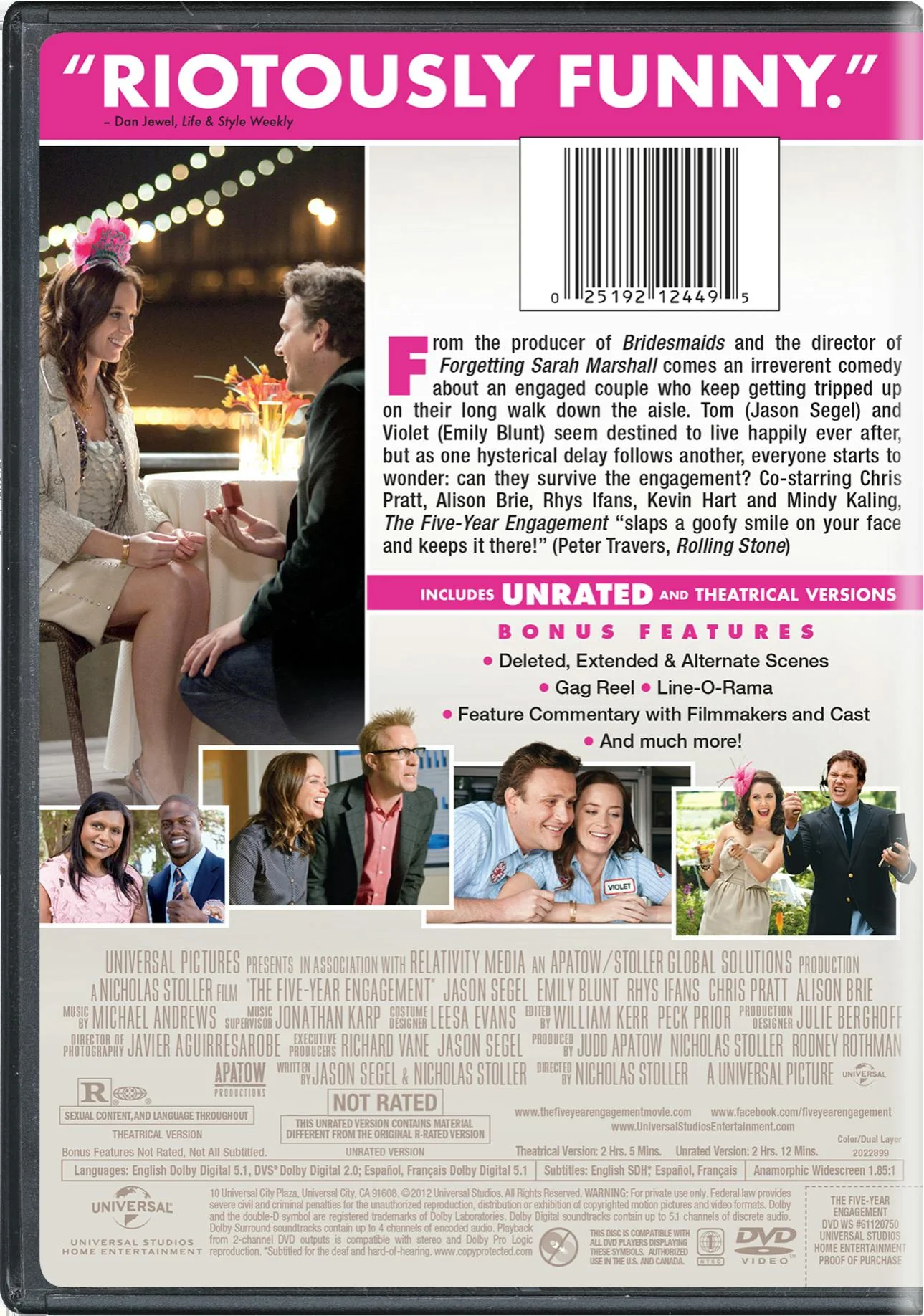 The Five-year Engagement [DVD] - Image 2