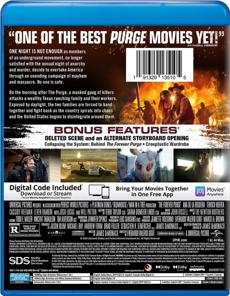 The Forever Purge (with DVD) [Blu-ray] - Image 3