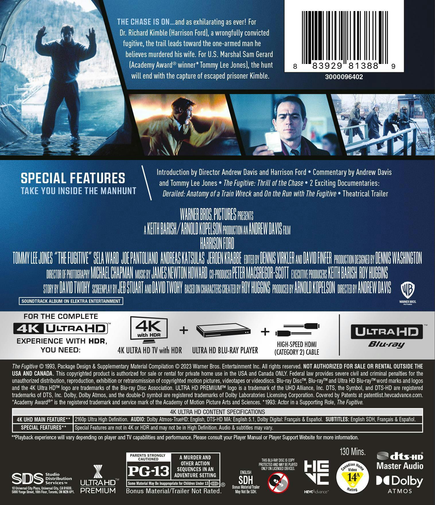 The Fugitive (4K Ultra HD) [UHD] - Image 3