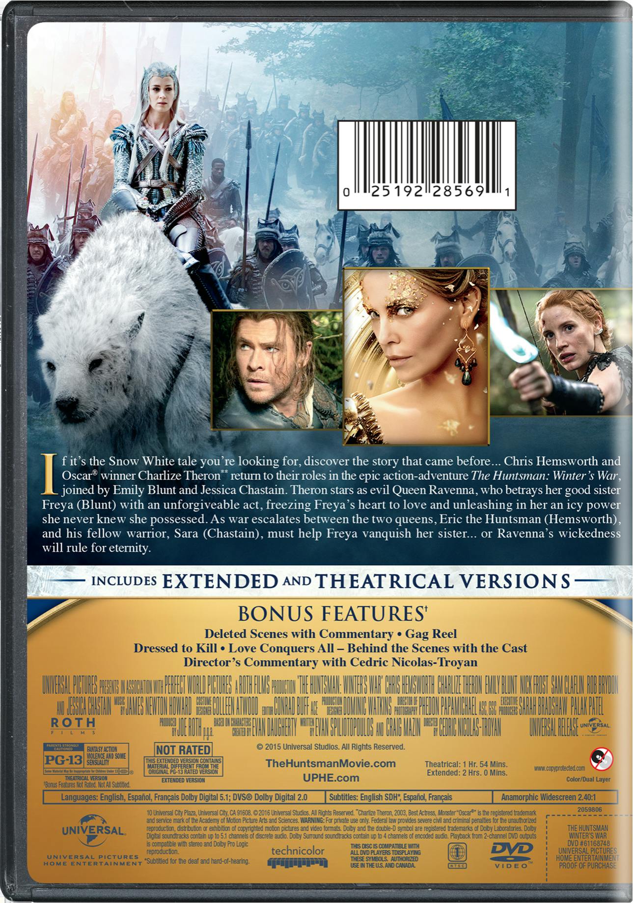 The Huntsman - Winter's War [DVD] - Image 2