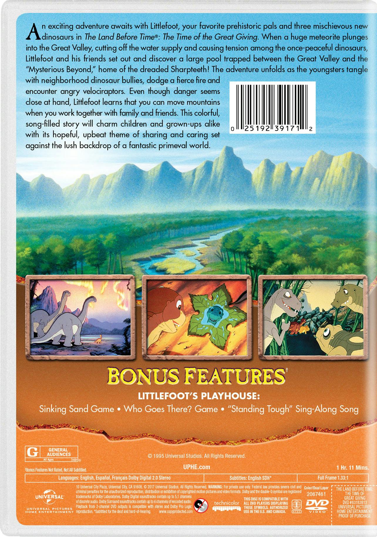 The Land Before Time 3 - The Time of the Great Giving [DVD] - Image 2