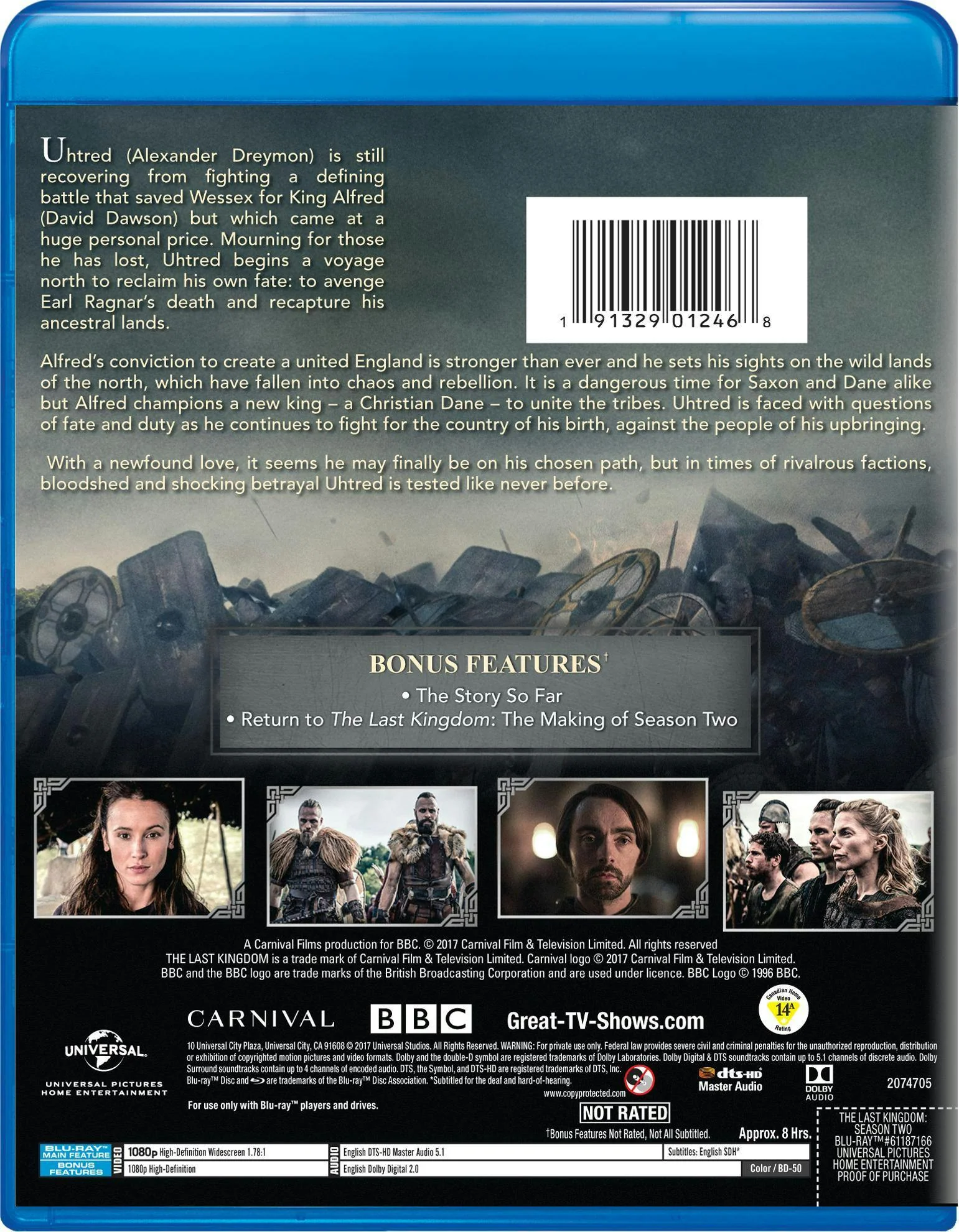 The Last Kingdom: Season Two [Blu-ray] - Image 2