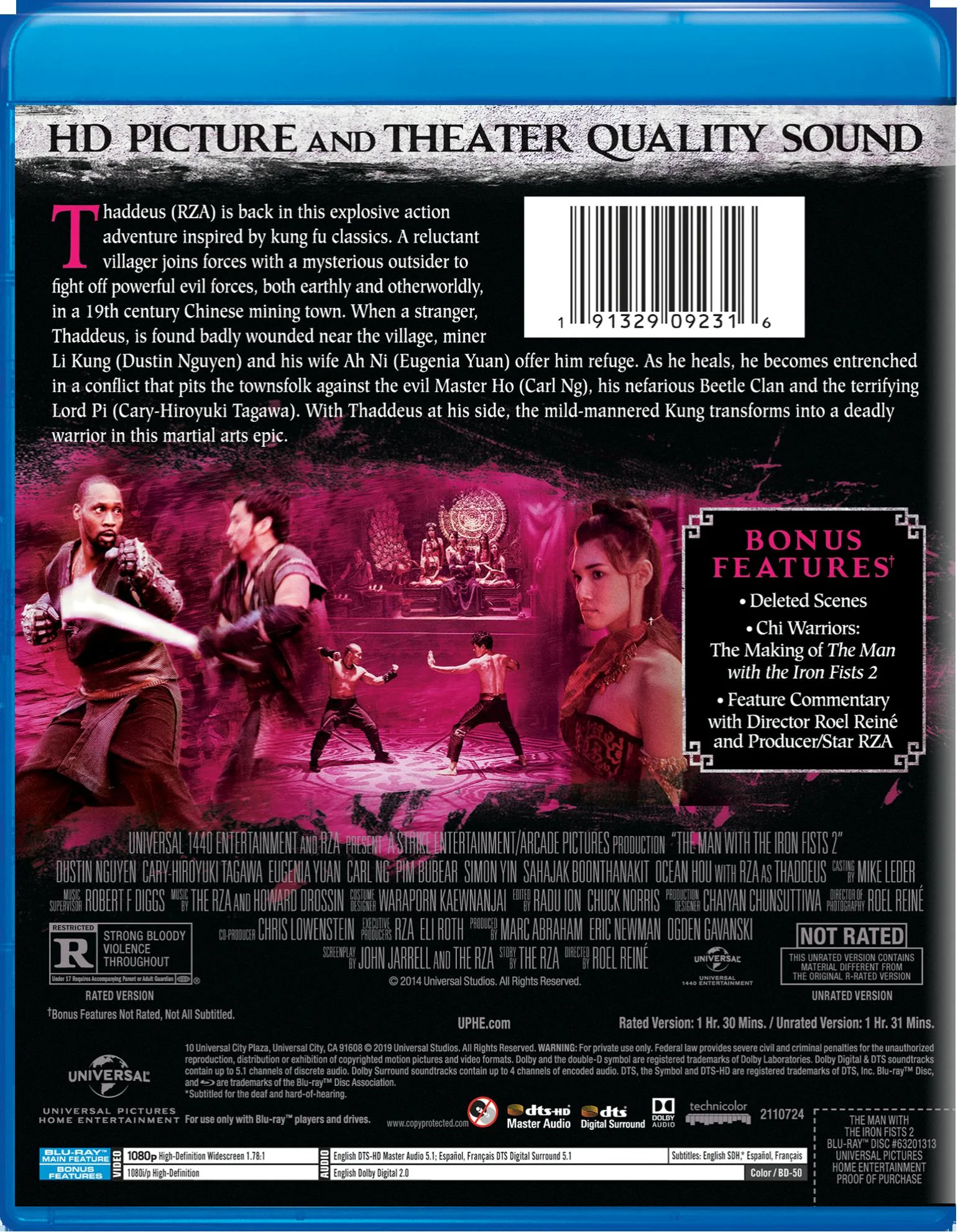 The Man with the Iron Fists 2 [Blu-ray] - Image 2