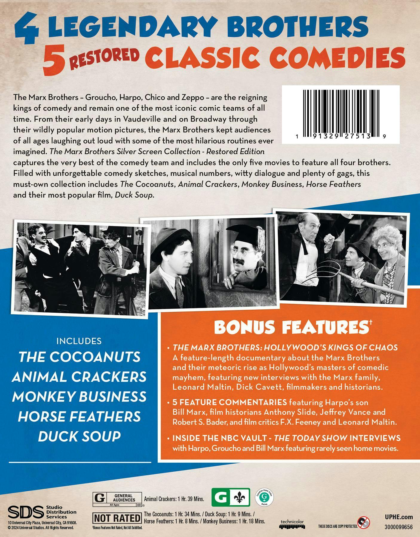 The Marx Brothers Silver Screen Collection [Blu-ray] - Image 3