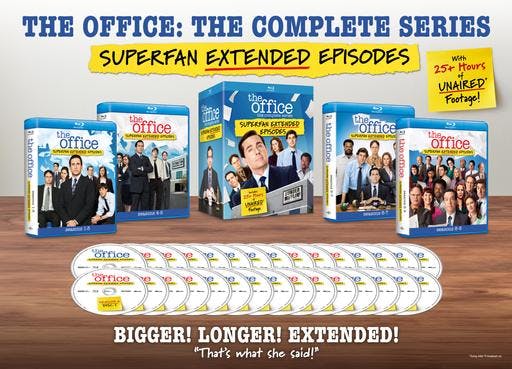 The Office: The Complete Series - Superfan Extended Episodes [Blu-ray] - Image 4