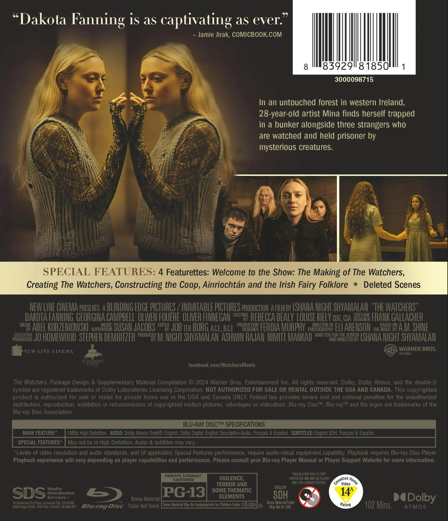 The Watchers [Blu-ray] - Image 3