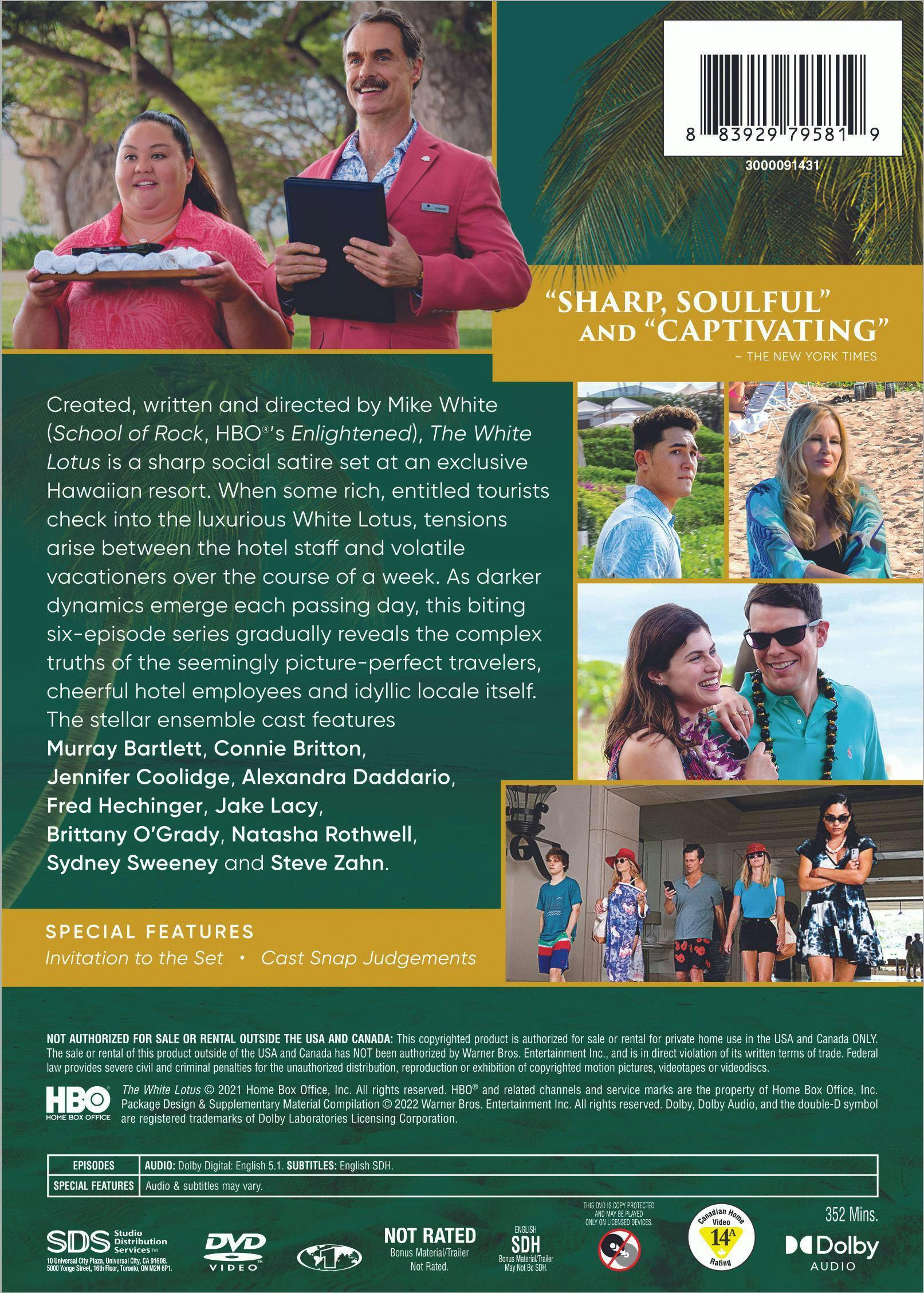 The White Lotus: The Complete First Season [DVD] - Image 2