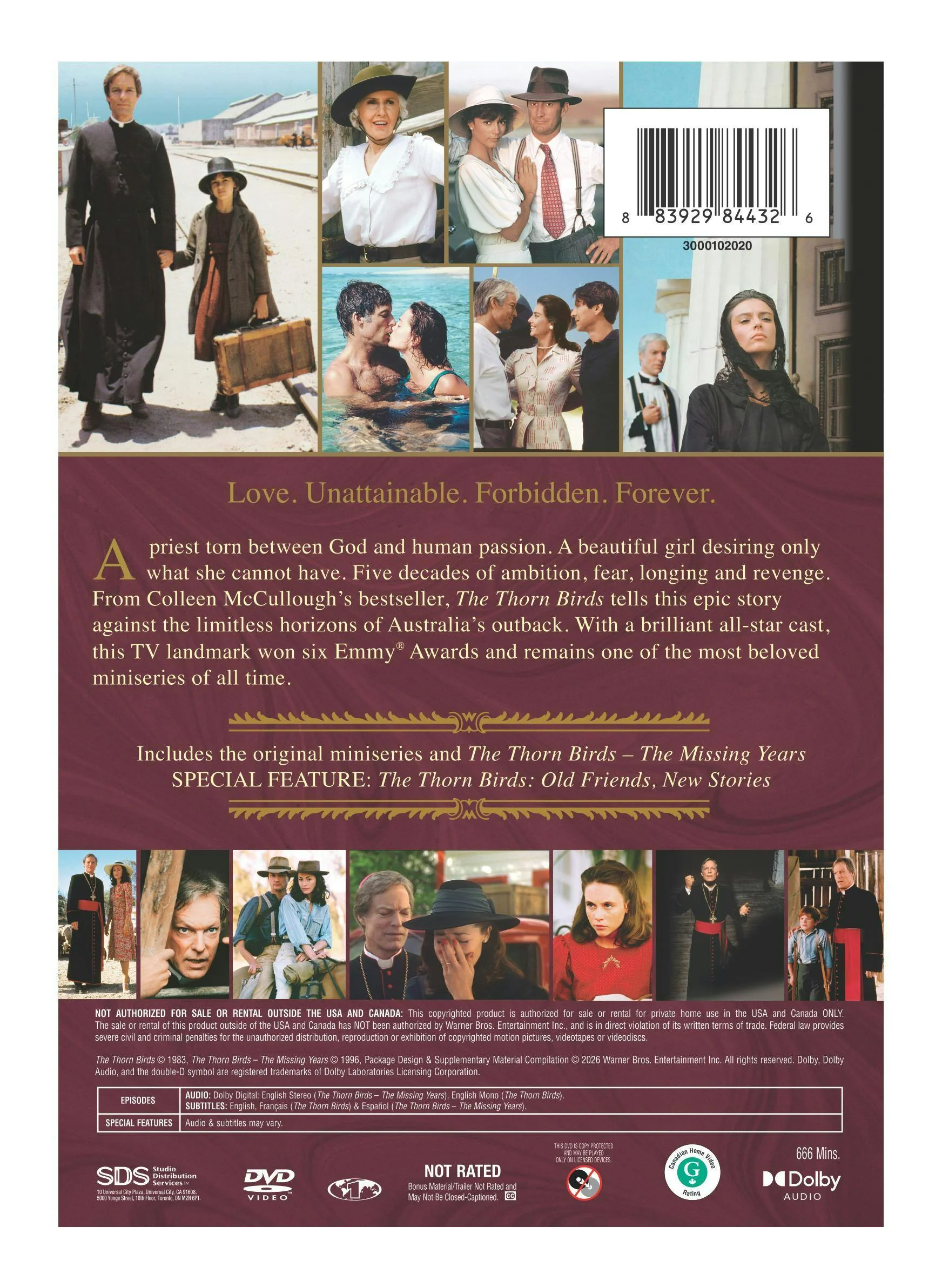 Thorn Birds (Repackaged Collector's Set) [DVD] - Image 3