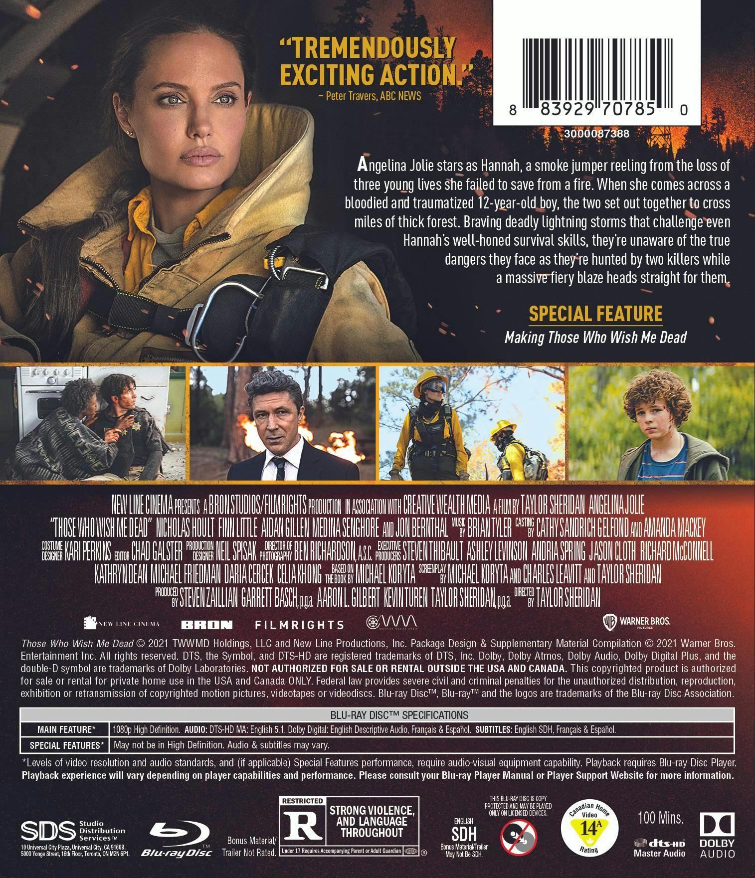 Those Who Wish Me Dead [Blu-ray] - Image 2