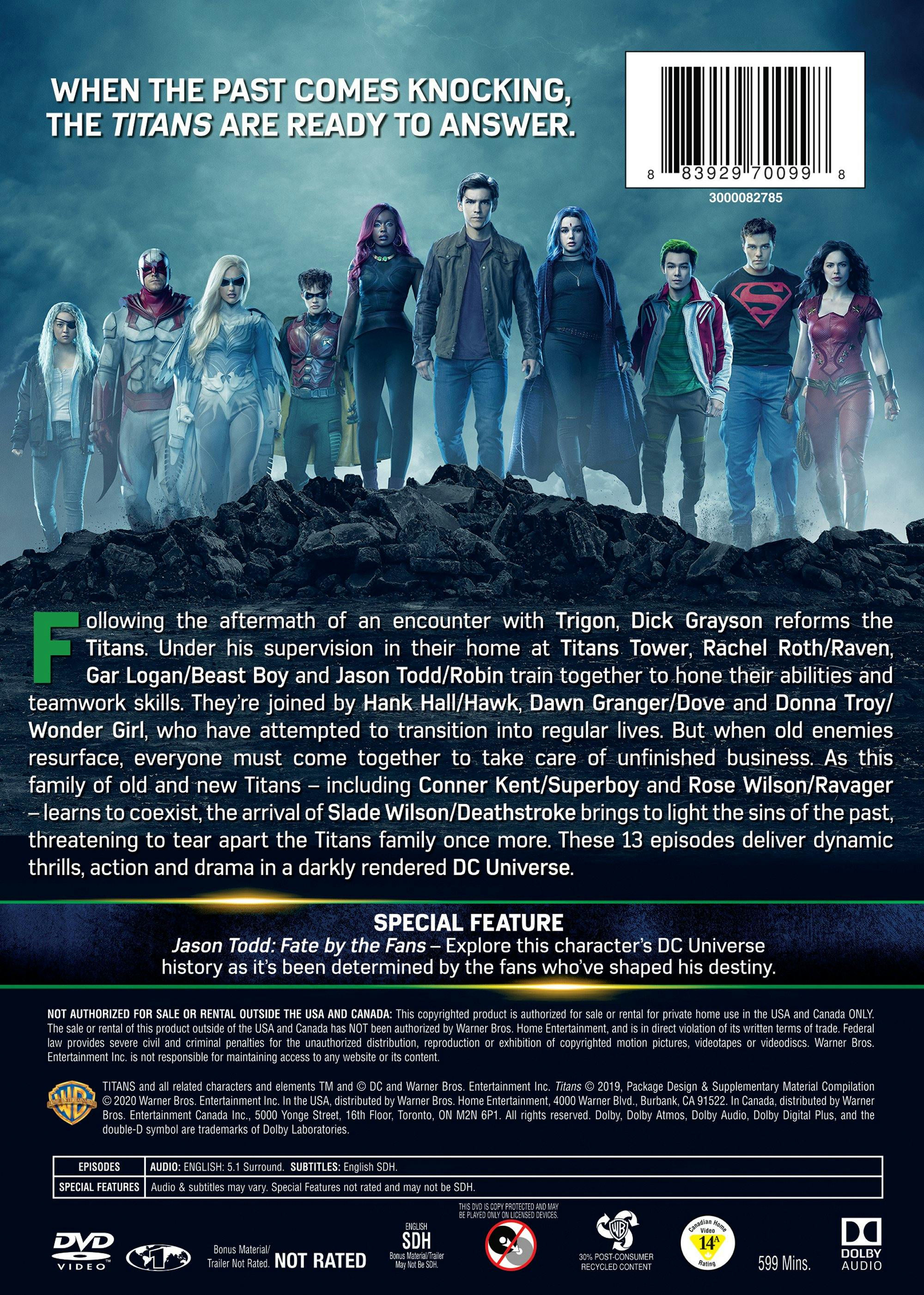 Titans: The Complete Second Season (Box Set) [DVD] - Image 2