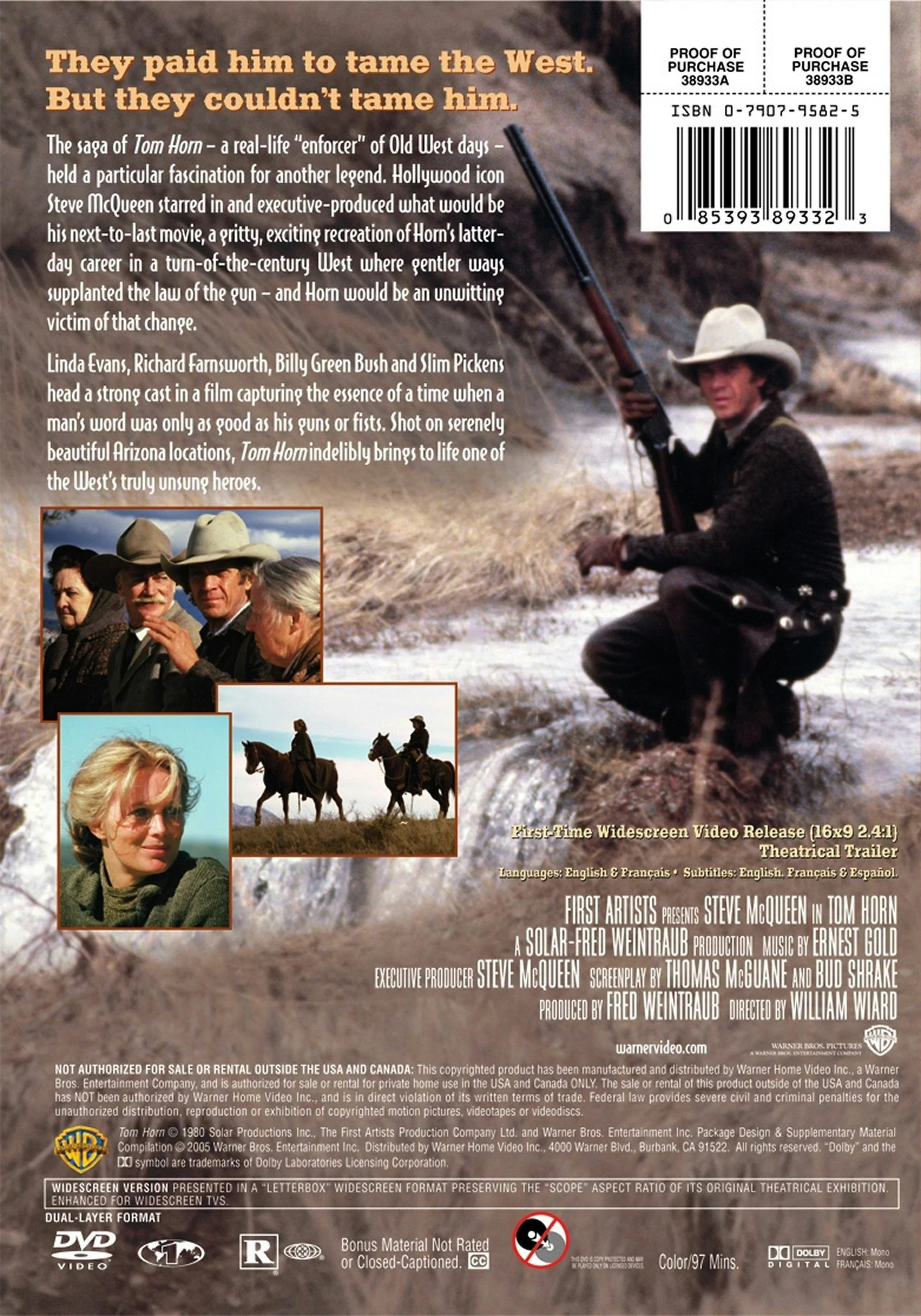 Tom Horn (DVD Widescreen) [DVD] - Image 2