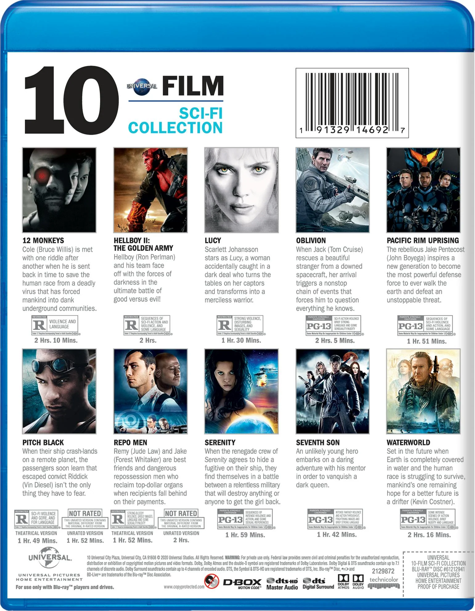 Universal 10-Film Sci-Fi Collection (Blu-ray Set) [Blu-ray] - Image 2