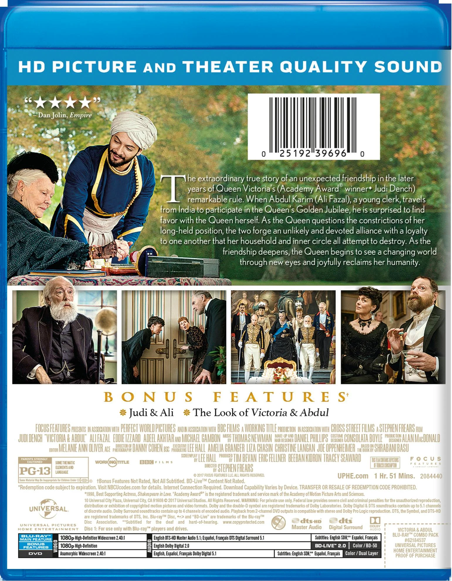 Victoria and Abdul (DVD + Digital) [Blu-ray] - Image 2