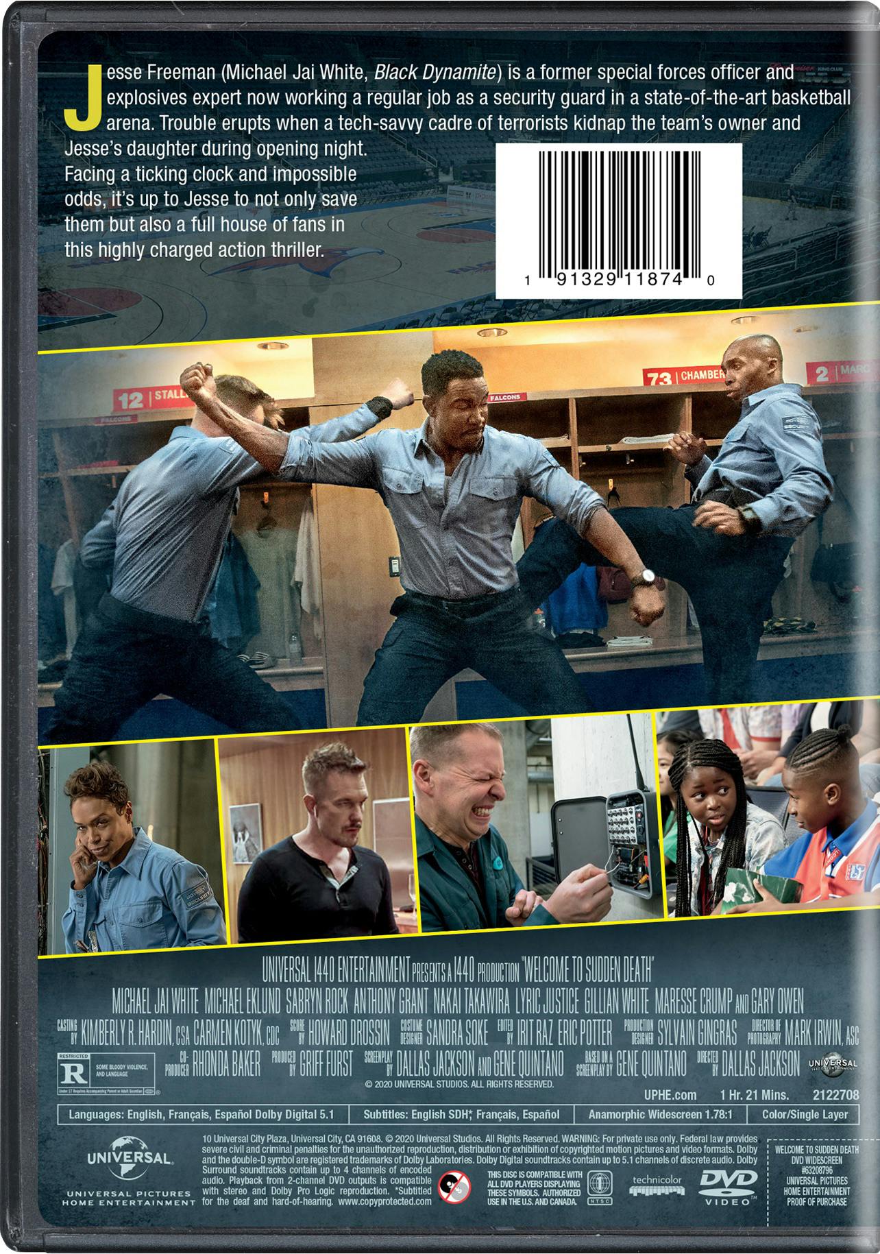 Welcome to Sudden Death [DVD] - Image 2